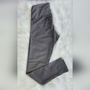 Womens Alya (Francescas) Gray Snakeskin Leggings Size Small